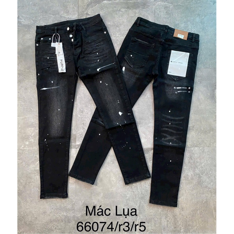 quần jeans nam purple chất đẹp dày dặn hàng chuẩn giá học sinh sinh viên