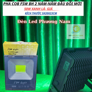 [FSW] Đèn Pha Led 50w [COB] - Bảo hành 2 năm