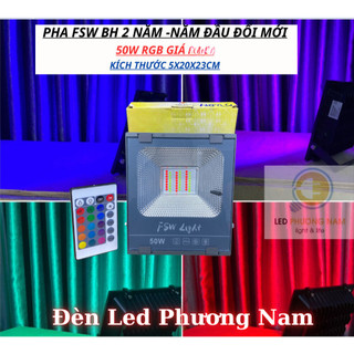 [FSW] Đèn Pha Led 50w [COB] - Bảo hành 2 năm
