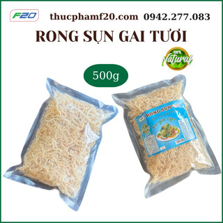 [1kg = 2 túi] Rong Sụn Gai TƯƠI Muối Tinh Dùng làm gỏi hoặc làm Rong Câu Nấu Chè - Rong Sụn Gai Tươi