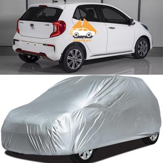 Bạt Phủ xe Ô Tô Kia MORNING Vải Dù OXFORD Siêu Bền, Bạt Trùm Xe Hơi Chống Nắng Mưa Bảo Vệ Xe