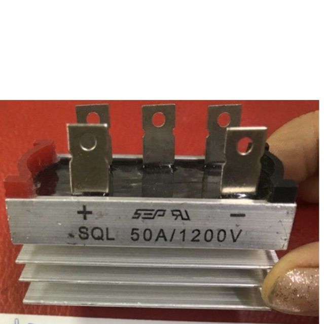 2 Con Cầu đi ốt 50A 5 chân 3 pha