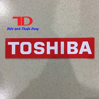 Combo 10 tem máy lạnh TOSHIBA đỏ