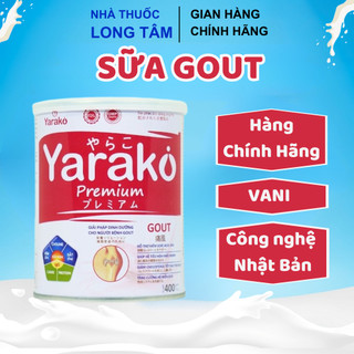 Sữa GOUT YARAKO PREMIUM GOUT Giải Pháp Dinh Dưỡng Hữu Hiệu Cho Người Bệnh Gout