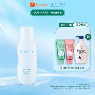 Sữa dưỡng cấp ẩm chuyên sâu Senka Deep moist Emulsion 150ml_15916
