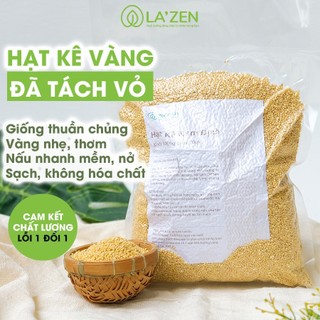 Hạt kê vàng sạch, thuần chủng 250gr/500gr La'zen dẻo thơm, đã tách vỏ, hút chân không cẩn thận
