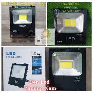 Đèn Pha Led Ngoài Trời Chống Nước 10w đến 200w