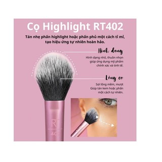 Cọ Highlight má hồng nhỏ RT REAL TECHNIQUES Setting Brush 01413