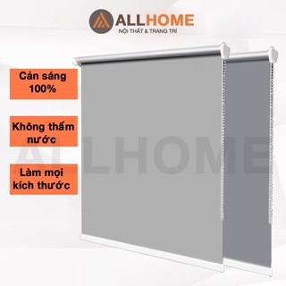 Rèm Cuốn Trơn Chống Nắng ALLHOME Che Nắng Cửa Sổ Văn Phòng Kéo Dễ Dàng Giá Rẻ Đẹp Cản Sáng Tốt 100% Làm Mọi Kích Thước