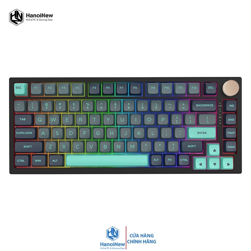 Bàn Phím Cơ VGN N75 PRO Caribbean Blue