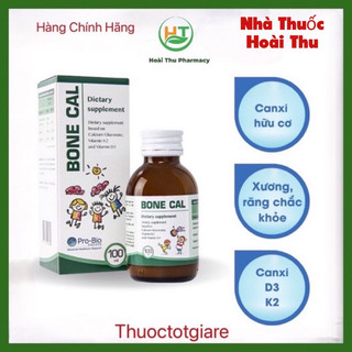 Bone Cal - Bổ sung canxi cho bé , phát triển chiều cao