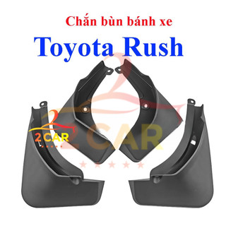 Chắn bùn cho xe Toyota Rush 2018-2024, chắn bùn đất bắn lên xe rất tốt, bộ 4 chi tiết kèm ốc vít