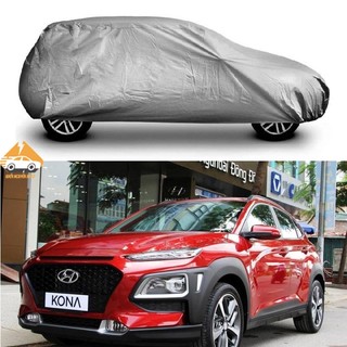 Bạt Phủ xe Ô Tô Hyundai Kona Vải Dù OXFORD Siêu Bền, Bạt Trùm Xe Hơi Chống Nắng Mưa Bảo Vệ Xe