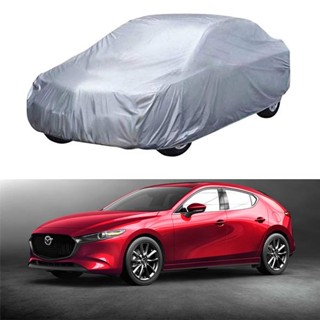 Bạt Phủ xe Ô Tô MAZDA 3 hatchback Vải Dù OXFORD Siêu Bền, Bạt Trùm Xe Hơi Chống Nắng Mưa Bảo Vệ Xe