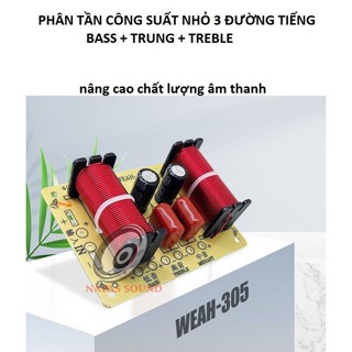  COMBO 2 MẠCH PHÂN TẦN 3 LOA GIÁ RẺ WEAH305 - CHO THÙNG LOA GIA ĐÌNH - MẠCH PHÂN TẦN 3 ĐƯỜNG TIẾNG 