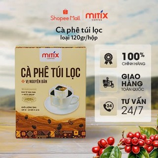 Cà phê túi lọc Mitix 120g (10 gói x12g)