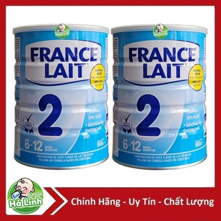 Combo 2 lon sữa france lait số 2 900g