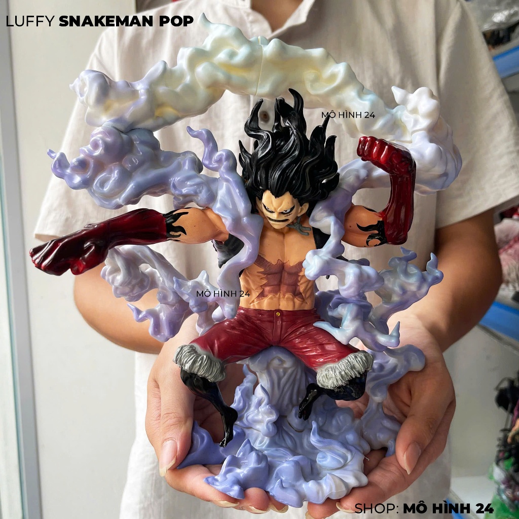 Mô hình Luffy Snakeman POP S.A one piece snakerman gear 4 popmaximum one piece ngầu F1