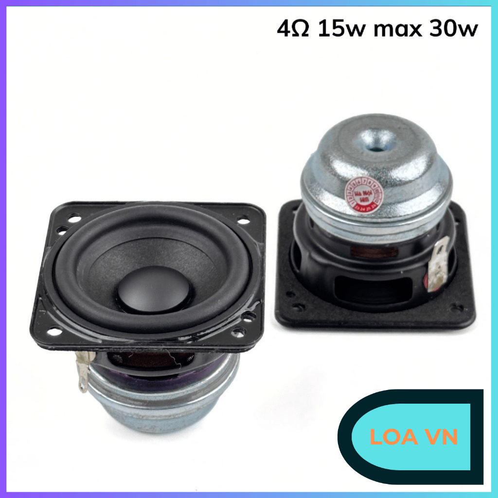 Củ loa toàn dải Devialet 2 inch, nam châm từ neo 4ohm 15W max 30W, loa toàn dải cực mạnh shop Loa VN