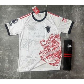  Bộ Quần Áo Bóng Đá CLB MU TRẮNG RỒNG TRẮNG  2024 Thể Thao Trẻ Em & Người Lớn - Đồ Thể Thao Giá Rẻ Nam Nữ 