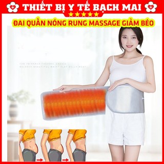 Đai Quấn Nóng Rung Massage Giảm Mỡ Bụng Và Toàn Thân Hiệu Quả
