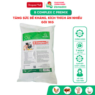 Vemedim B COMPLEX C Premix Bổ sung vitamin cho gia súc, gia cầm, lon 1kg