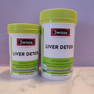 Date 2026-Viên uống Giải Độc Gan Swisse Ultiboost Liver Detox  120v/200v- Úc