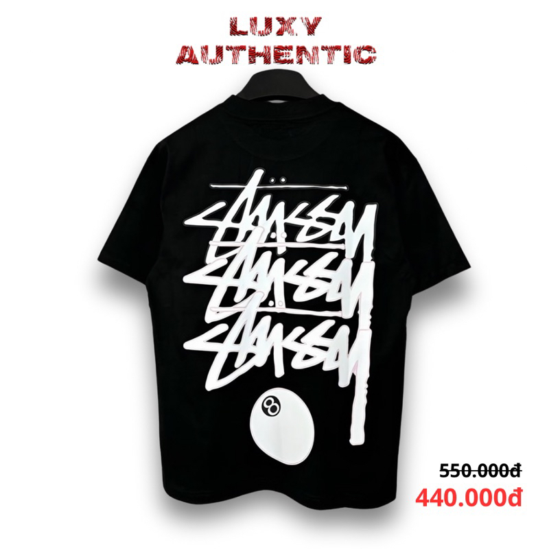 Áo Thun Stussy 8 Pool Auth - Luxy Authentic
