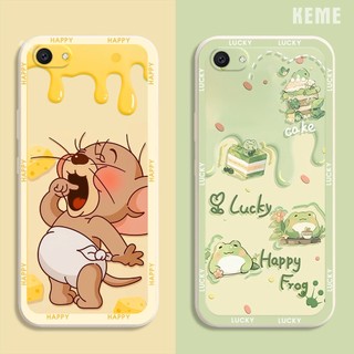[Viền vuông][Bảo vệ camera] Ốp lưng Vivo V5 / V5s / V5 lite / Y66 / Y67 in hình nhà phi hành gia cute dễ thương
