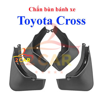 Chắn Bùn Nhựa Dẻo Xe Toyota Cross 2019- 2022, 2023, 2024, bộ 4 chiếc