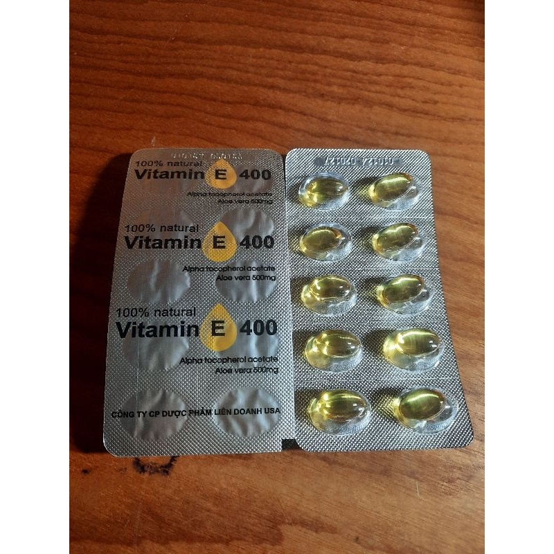 10 viên vitamin E