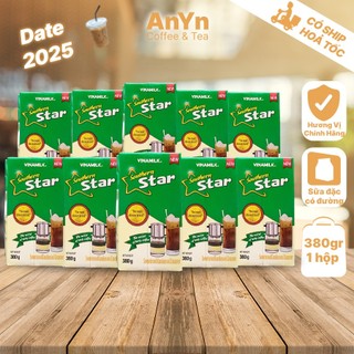 Combo 10 hộp sữa đăc Ngôi Sao Phương Nam xanh nhỏ hộp 380g