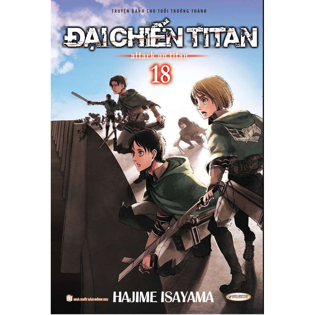 Truyện tranh - Đại Chiến Titan 18 Tập - Tác giả Isayama Hajime