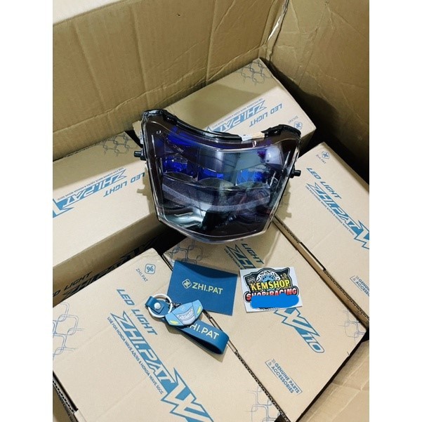 Đèn Pha 2 Tầng Zipat Màu Tím Chính Hãng Wave 50/100/110