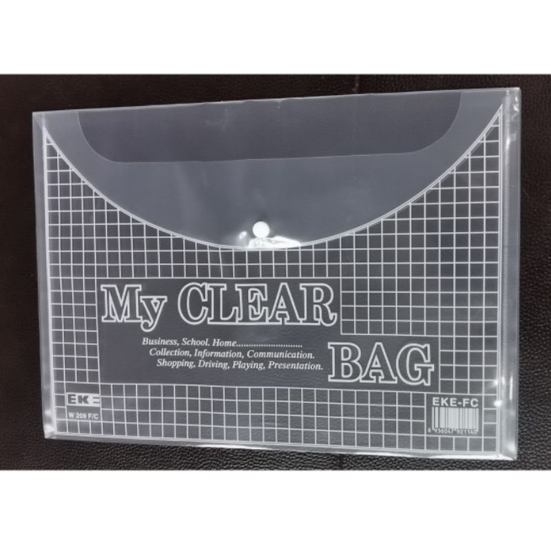 Túi clear bag  loại dày