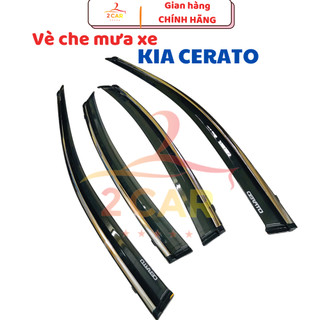 Vè che mưa xe KIA Cerato 2016 2017 2018 2019- 2020 2021 2022 chỉ mạ crom cao cấp
