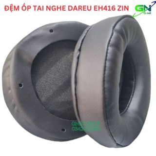 Miếng đệm ốp tai nghe dùng cho tai nghe DareU EH416 hàng zin đục lỗ sẵn