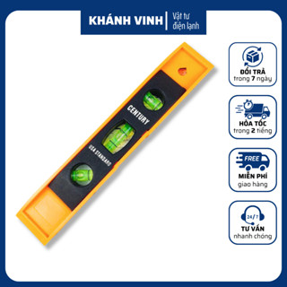  Thước Nivo CENTURY cao câp - Thước thuỷ cân bằng CENTURY 20cm siêu gọn có hít  Điện lạnh Khánh Vinh  
