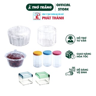 Hủ Đựng Đường, Lọ Gia Vị Nhựa Trong Acrylic Cao Cấp Fataco Việt Nam