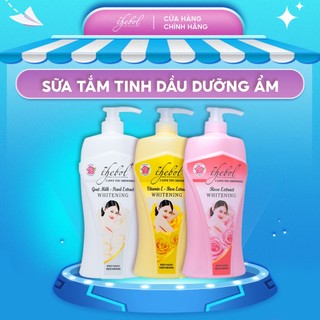 Sữa Tắm Nước Hoa Thebol tinh dầu hoa hồng lưu hương thơm lâu an toàn dịu nhẹ cho da nhạy cảm