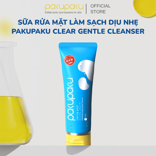 Sữa rửa mặt làm sạch dịu nhẹ Pakupaku Clear Gentle Cleanser 100g
