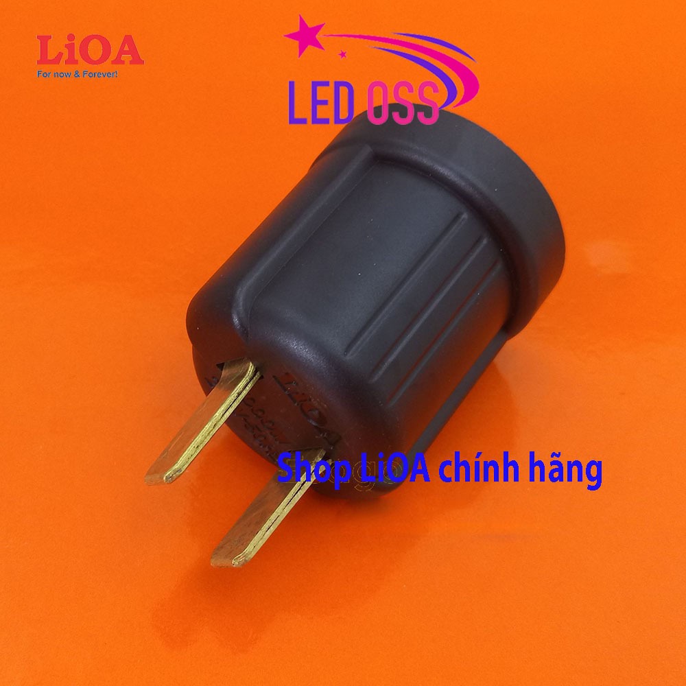 Đui đèn liền phích cắm LiOA đui xoáy E27