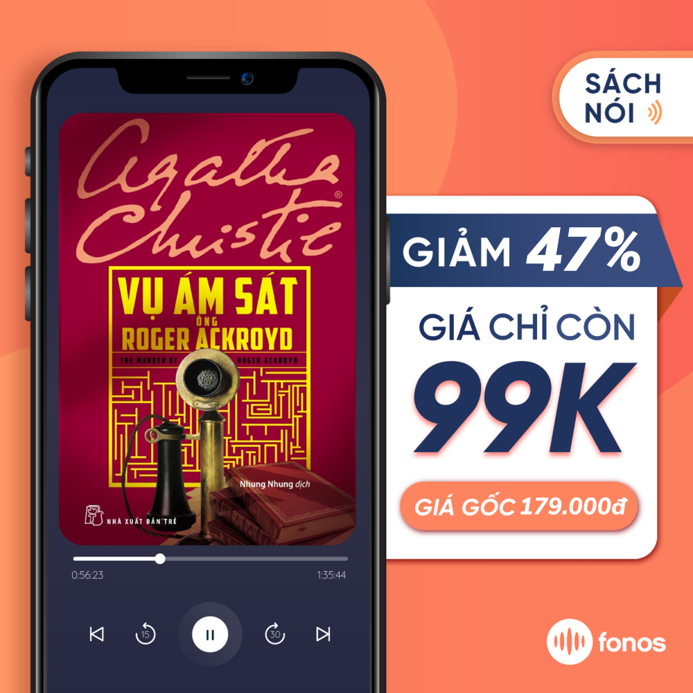 Sách nói Fonos: Vụ Ám Sát Ông Roger Ackroyd