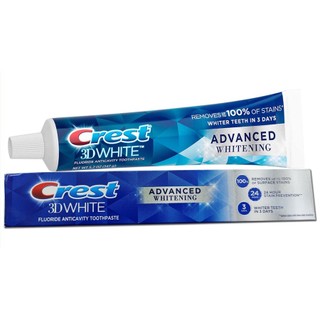 Kem Đánh Răng Crest 3D White Advanced Triple Whitening 147g