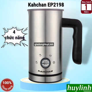 Máy đánh sữa tạo bọt pha cacao kahchan ep2198 - 4 chức năng - 600ml