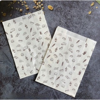 1000 túi giấy thấm dầu đựng gà rán, hamburger, khoai chiên size lớn