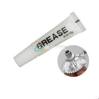 Mỡ bôi trơn bánh răng nhông nhựa 10g màu trắng giảm tiếng ồn ma sát cho chuyển động
