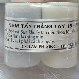 Cặp kem tẩy trắng da nhanh cấp tốc chính hãng