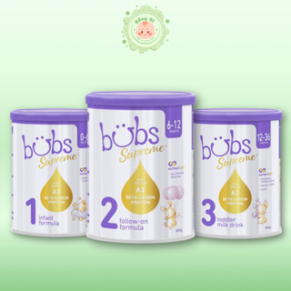 Sữa Bubs Supreme Đủ Số lon 800g