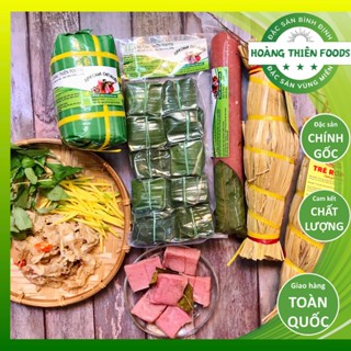 Tré rơm Bình Định, Nem chua Chợ Huyện chính gốc - Đặc Sản Bình Định - Hoàng Thiên Foods